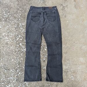 Classic Women's Black Denim Bootcut Pants